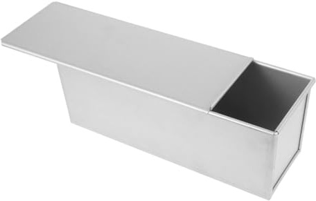 EPIGEIST Small Loaf Pans for Baking with Lid Nonstick Aluminum Alloy Bread Pan for Uniform Heating Large Capacity Bread Baking Tool and Party Use