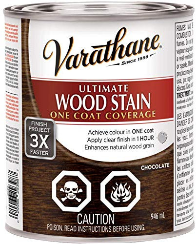 Varathane Tinte para madera alquídica Ultimate Chocolate de 946 ml