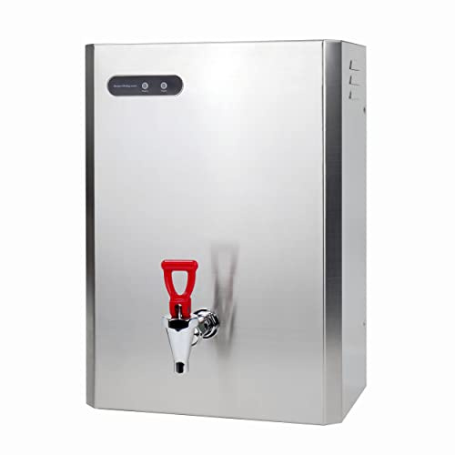Quench Wall Mounted Instant Boiling Water Dispenser | Drinking Hot Water Boiler – Wall Kettle – Staff Canteens, Offices Stainless Steel (7.5L)