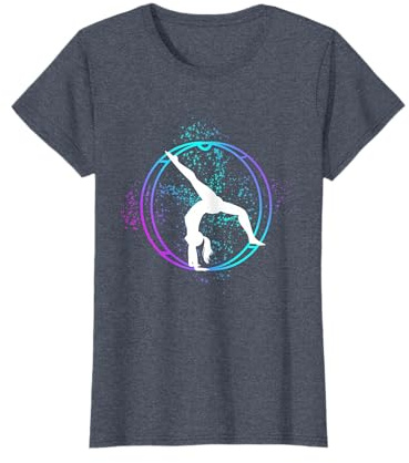 Turnen Rhönrad Turntrainer Gymnsatik Geschenk Bodenturnerin T-Shirt