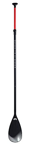 CampSup Aqua Marina Sports III 3-teiliges SUP-Paddel Aluminium Schwarz Leichtes Standpaddel 175–220 cm
