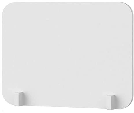 Easnea Pannello divisorio da scrivania, protezione per starnuti, schermo protettivo per casse, divisore per privacy, pannello separatore da tavolo, per centro di prova, desktop, educativo