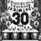 Decoración De 30 Cumpleaños - Incluye Pancartas, Mantel De Calavera, Globo Del Número 30, Cortina De Flecos Negros Y Adornos Para Magdalenas De Tarta Para La Decoración De Fiestas De Halloween