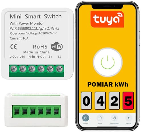 Sone Smart One WLAN Lichtschalter Modul Tuya 16A Strommessung