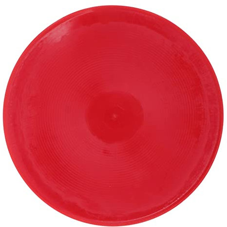 Alomejor 10-teiliges Sport-Bodenmarkierungs-Set aus PVC in Leuchtenden Farben für Tennis-, Fußball- und Badmintonplätze (Rot)