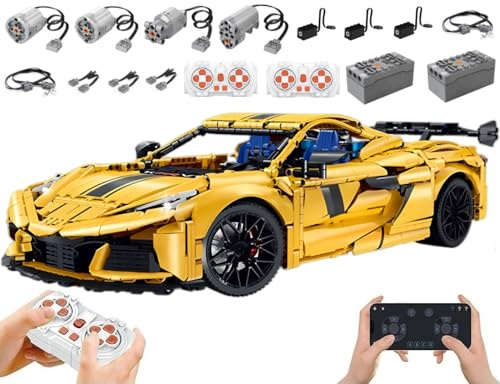 Technik Auto für Corevter C8, Mit Motor, 3372-tlg, Keine Originalverpackung