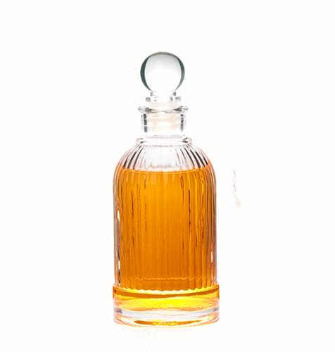 Generic Mini Vintage Style Decorative Flower Vases,Whiskey Decanter with Glass ball Stopper for Cocktail Whisky Brandy Vodka Bourbon Juice(RomanS Bottle), Clear