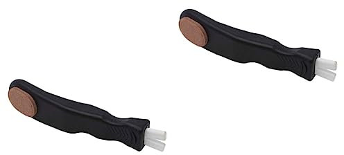 KITANDOVE 2stücke Eiskunstlauf Und Hockey Schlittschuhschärfer Tragbarer Einstellbarer Für Pflege Von Schlittschuhklingen Handheld Werkzeug Für Präzise Von Eishockey Und Eislaufschuhen