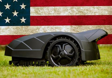 Volta Mower S23 Tondeuse à gazon robotique sans fil sans périmètre, navigation alimentée par l'IA, noir