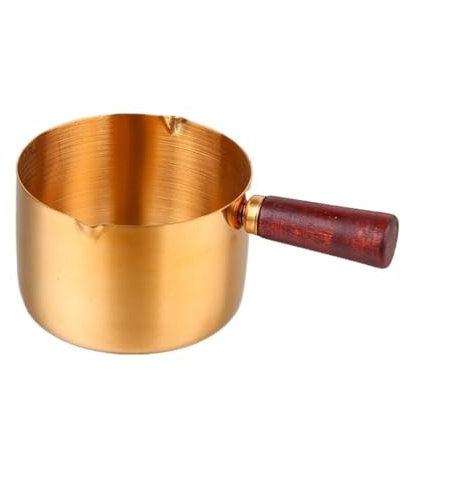 JUNCHENG1008 gravy boat Tomato Salad Dipping Sauce DishPepper Creamer Steak SauceStainless Steel Sauce BoatSauce Dish gravy boat and saucer(XL)