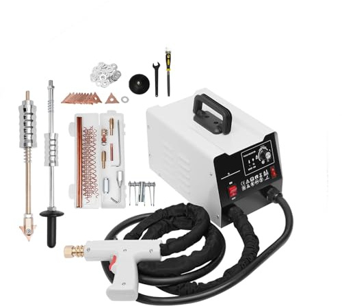 3 kW Karosserie Ausbeulspotter 220V 3500A Dent Puller Punktschweißgerät, Ausbeulspotter Punktschweißgerät zur professionellen Reparatur von Kfz Karosserien