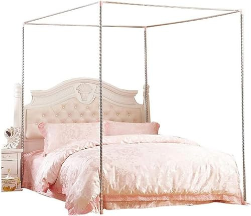 Betthimmel-Rahmenhalter – Viereck-Moskitonetz-Halterung für Schlafzimmer-Dekor, einfach zu installieren für verbesserte Raumästhetik