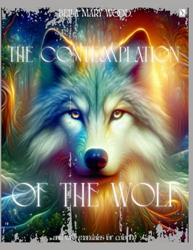 Wolf Mandalas: wolf mandala coloring book