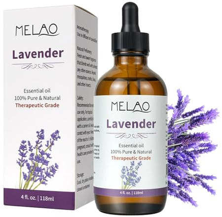 Lavendelöl Ätherisches Öl Ätherisches Aromatherapie Öl Von Erstklassige Qualität Beruhigender Lavendel-duft Ätherisches Öl Duftöl Lavendel Für Aromatherapie 118ml Für Diffusor, Hautmassage Entspannung
