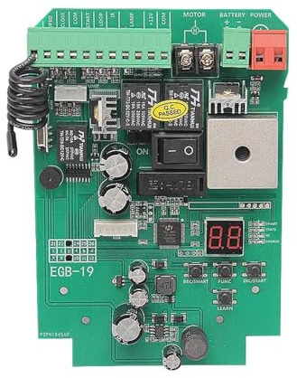 Abrepuertas corredera de 24 V CC. Placa circuito impreso (PCB) con controlador motor (control remoto opcional)(Board only)