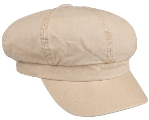 Lipodo Uni Washed Cotton Ballonmütze Schirmmütze einfarbig Damen Frühling Sommer