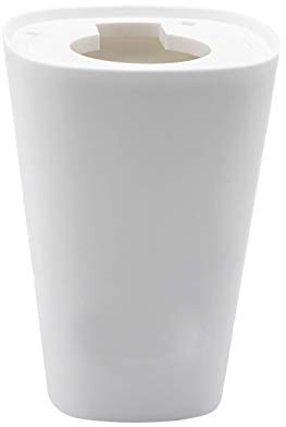IUNSER Hängendes Pflanzen auf den gestellter Topf aus recyceltem Down Sky-Pflanztopf für den Innenbereich Sky Upside Patio Rasen und Garten Wasserspeicher Für Pflanzen Ton (White, One Size)