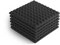 FLYFOAM | Pannello Fonoassorbente Piramidale in Poliuretano Espanso, 6 Pezzi da 50x50x5 cm, Materiale D18, Prestazioni Elevate per Assorbimento e Isolamento Acustico, Prodotto Made in Italy