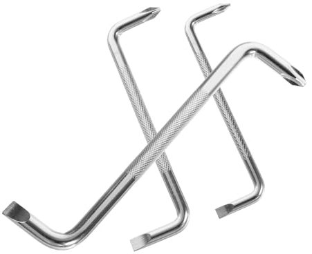 Angoily 3pièces Set De Tournevis Anglés à Tête Double Pour Espaces Restreints Outils Résistants Pour Bricolage Et Projets Électroniques