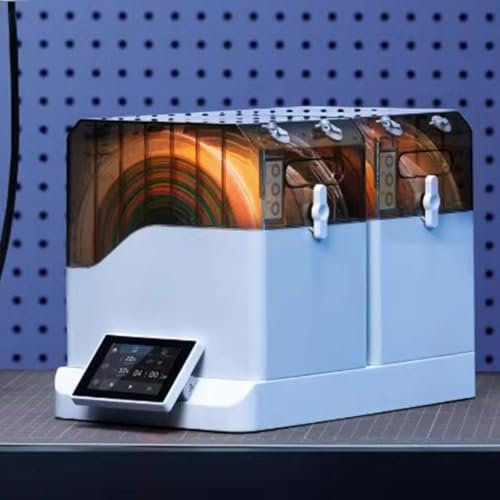 Vituord Secador De Filamentos para Impresora 3D, Deshidratador/Caja De Almacenamiento De 4 Bobinas, con Control Automático De Humedad, Temperatura De 45-70 °C Y Tiempo De Secado De 0 a 99 H 59 Min