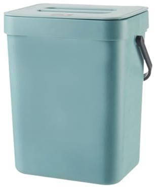 Pattumiera – Cestino per la spazzatura | Contenitore per rifiuti alimentari | sotto lavello Compost Binns | secchio interno | grande capacità con coperchio e manico stabile moderno