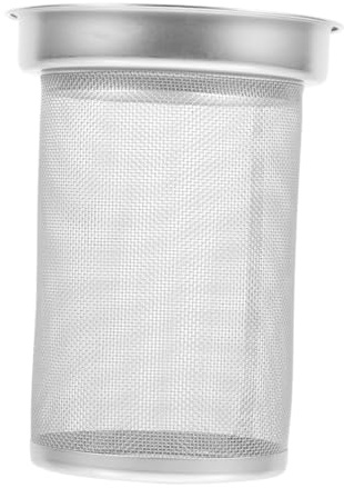 DOITOOL Filtro per Teiera in Acciaio Resistente e Leggero Colino per Tè Sfuso e Tisane Pratico e Compatto per Uso Quotidiano e Regalo per Amanti del Tè