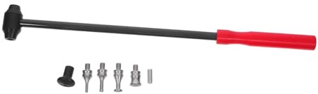 Mikinona Martello Riparazione Ammaccature Auto Completo Strumenti Leggeri e Compatti per Rimozione Grandine e Danni Superficie Lamiera Durevole per Riparazioni Veicoli