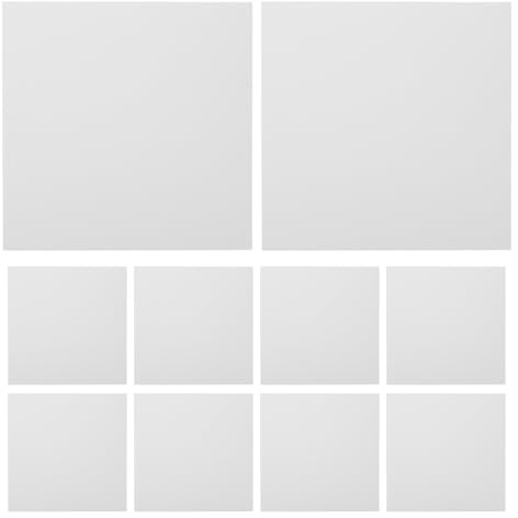 Angoily 10 Pezzi Sacchetti di Conservazione in Carta Kraft per Vinile, Copertine Protettive Rosse per Album e Dischi in Vinile, Protezione Migliorata ed Organizzazione Facile per Amanti