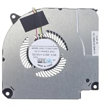 Ventilateur De Refroidissement for Processeur Et Carte Graphique D'ordinateur Portable EGC-77100V1-0AH, Compatible avec Hasee, Z7M-CT5NA, Z7M-CN7NA, Z7M-CT7NK, T58-V Et 6-31-NH5E2-202.(GPU Fan)