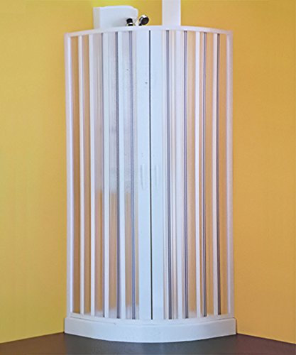 Box ducha semicircular bola, tamaño ajustable de CM90 CM70, cabina a Fuelle Abertura Central de PVC cierre calamitata