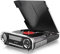 Giradischi Designer Auto d'epoca 2 altoparlanti stereo da 3W integrati lettore lp con radio FM, funzione Bluetooth, USB, AUX | 3 velocità (33, 45, 78) Lauson 01TT16 (Nero)