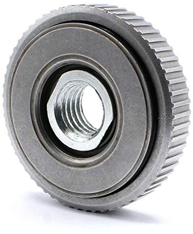 1 écrou de serrage rapide Clic SDS M14 pour meuleuse d'angle Bosch, AEG, Black & Decker, Dewalt, Flex, Hitachi, Metabo, Makita 115 mm, 125 mm, 230 mm.