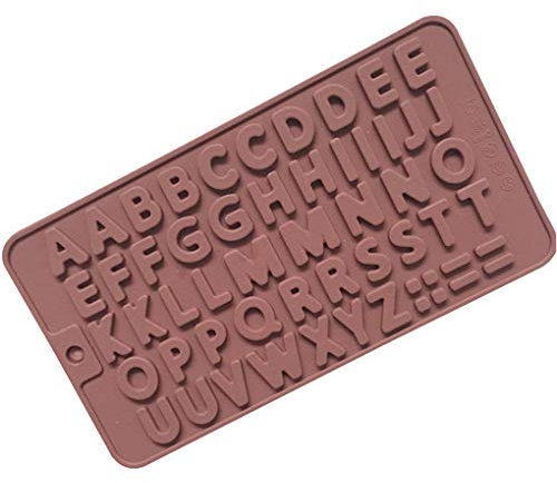 YOSIYO Silicone Letter Bakeware Mould Reusable Alphabet Bricks Candy Tray Non-stick Chocolate Maker Mold