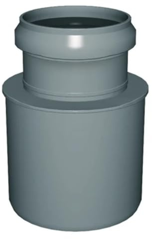 Raccordo di passaggio PVC-PP (aumento) 63/75mm per tubi di scarico