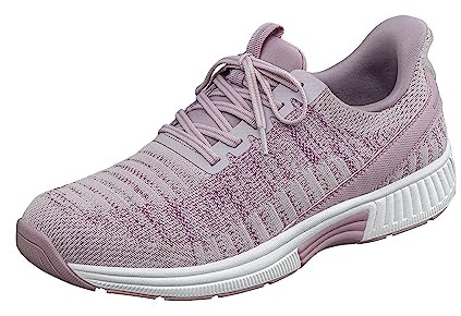 Orthofeet Women's Orthopedic Kita Hands-Free Water-Repellent Slip-On Sneaker, Rose, Size 9