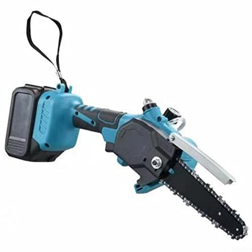 Motosierra eléctrica de mano de 6 pulgadas, cortador de madera recargable