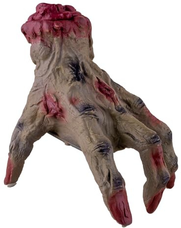 NEU Halloween-Deko Laufende Hand, mit Sound und Bewegung, ca. 17x12x16cm
