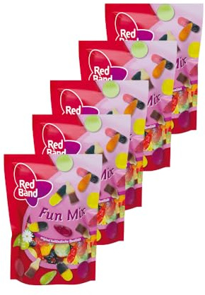 Red Band Lakritz Fun Mix - Party Pack, 5x 200g