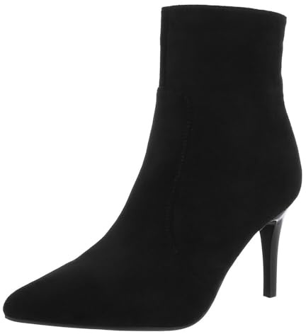 Ital Design Damenschuhe Stiefeletten High-Heel Stiefeletten, DES610S-, Textil, Schwarz, Gr. 40