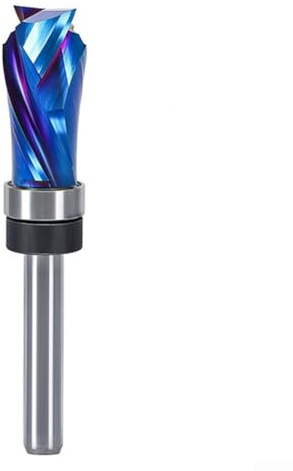 Fraise à défoncer pour une coupe efficace des panneaux de particules, MDF et surfaces stratifiées (roulement simple)