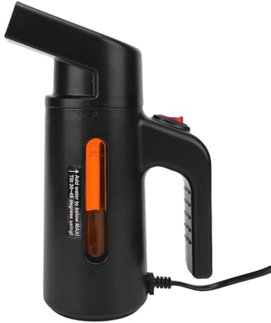HEEPDD Plancha de Portátil de Mano, Potente Eliminador de Arrugas para Ropa de 700 W con Tanque de Agua de 150 Ml, Cable de Alimentación de 1,95 M para el Hogar y los Viajes (Enchufe europeo 220V)