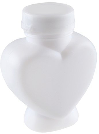 SANTEX 5653-1 Sachet of 4 Heart Shaped Soap Bubbles