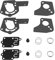 SG Store 2 Sätze Vergaser Membran Kit mit Dichtungen, Kompatibel mit Briggs & Stratton 80200 81200 82200 92200 Pulsa-Jet Vergasern 3 Bis 5 PS Horizontale Motoren