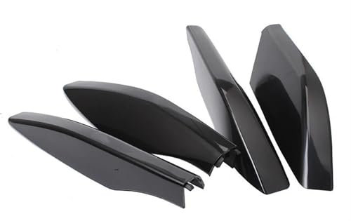 NYSQOFMB Rooftop Cargo Carrier 4Pcs Replacement Luggage Roof Rack Bar Rail End Protective Cover Shell Caps Trim FOR Lexus FOR GX470 2003-2008 2009 Roof Racks Boxes