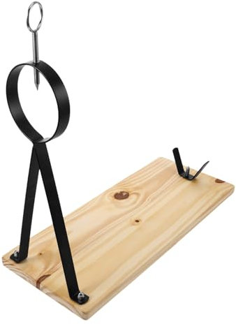 VERDANVERSE Sleek Spanish Ham Rack Desktop Stable Holder Multi-Functional Meat Display Stand