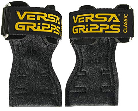 Versa Gripps® Classic Wrist Straps, Train Better - Small, Gold