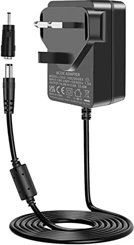 Massage Gun Charger 16.8V 2A Power Adapter - Compatible with 16.8Volt LifePro Sonic, Sonic Mini, Sonic Pro, Fusion X, Sonic Pro - DC Input Charging Cord Replacement.
