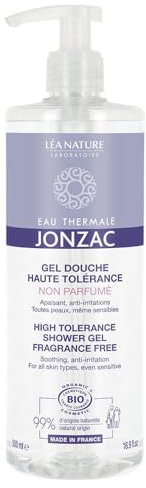 Tolérance biosonde du gel de douche haute sans parfum 500 ml