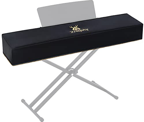 Zreephy Klaviertastatur Abdeckung mit Reißverschluss Design, 88 Tastatur Elektronische Klavierabdeckung kompatibel mit Yamaha P35 P45 P48 P71 P85 P95 P105 P115 P125 digitales elektrisches Klavier