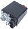 Yosoo Pressostat de Compresseur D'air Unidirectionnel, Vanne de Commande Pneumatique Centrale, Remplacement de Vanne D'air à Trou Unique 0,5 à 1,2 MPa (72,5~175 psi) 220 V G1/4